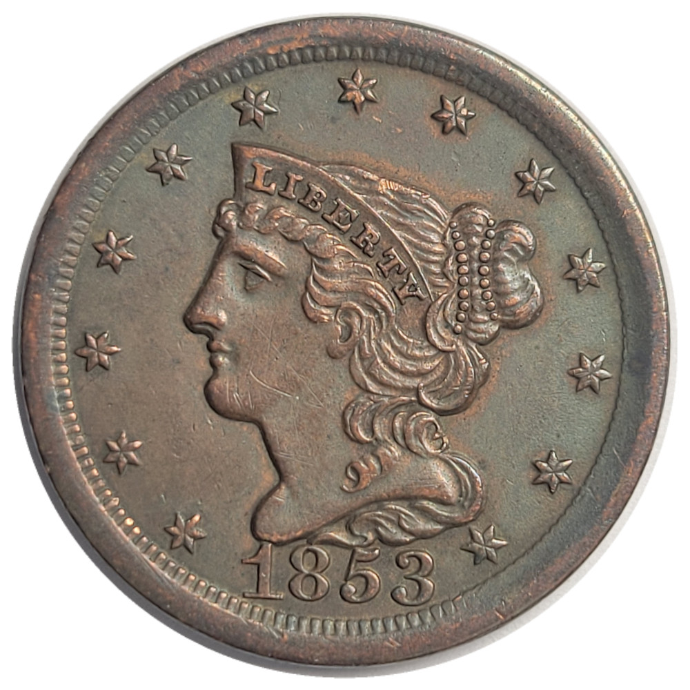 1853-1/2c-Braided-Hair-Half-Cent---Maybe-Fake?
